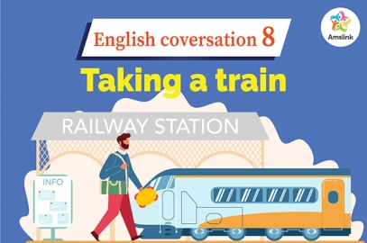 English conversation 8: Taking a train